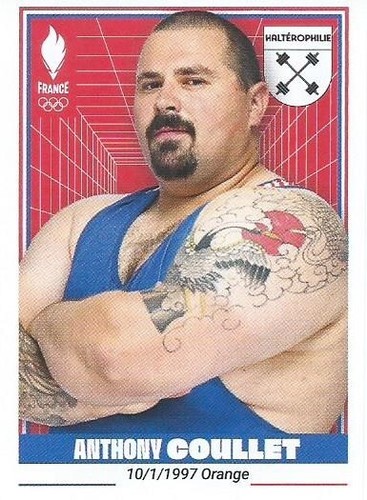 Carte panini jeux olympiques - carte,