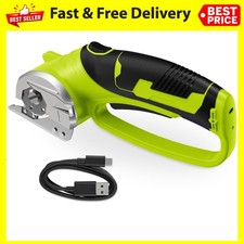 Forbici Elettriche Senza Fili, Taglierina a Scatola Ricaricabile 4V e Taglierina per Cartone con T