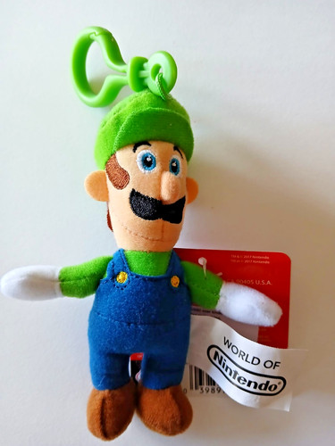 Luigi super mario - mario, peluche