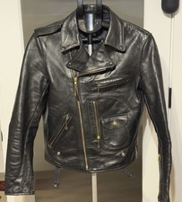 Giacca Moto The Real Mccoys Buco J-24 Pelle di Cavallo 2020 VECCHIO Modello