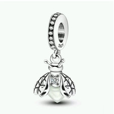 Charm lucciola zirconi S925