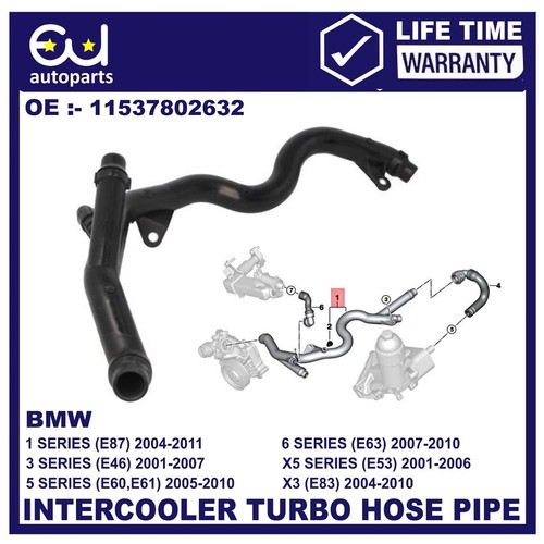 Tubo intercooler - tubo,