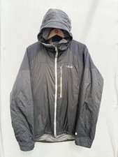 Giacca alpina Rab Generator nera Primaloft Pertex Quantum con cappuccio uomo grande