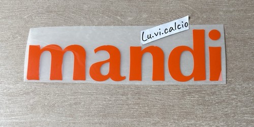Sponsor patch mandi per - patch, maglia