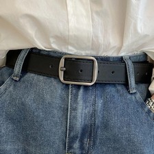 Cintura ecopelle donna nero