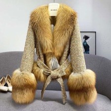 Cappotto donna pelliccia di