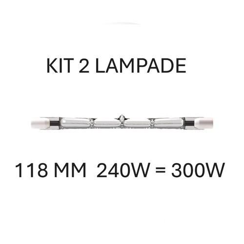 Kit lampade alogena lineare - kit,