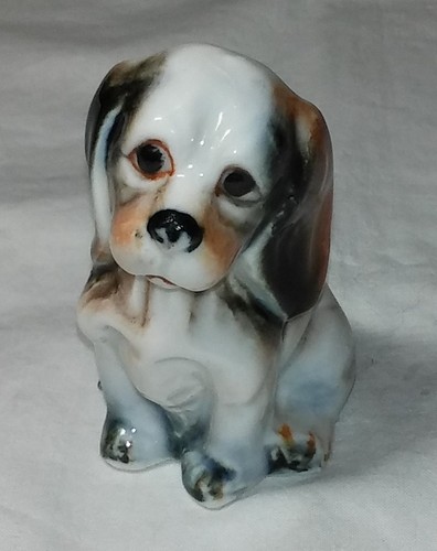 Statuina cane vintage bone - vintage,