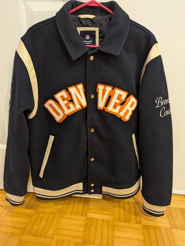 Denver broncos varsity bomber - broncos,