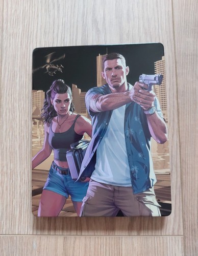 Steelbook ps5 gta esclusiva - steelbook, 6