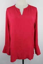 DONDUP MAGLIA DONNA TG. 42 WOMAN CASUAL VINTAGE T-SHIRT  TOP SETA SILK BLUSA