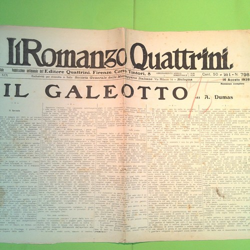 Galeotto dumas romanzo - il,
