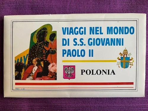 Folder 1983 viaggio polonia - folder, in