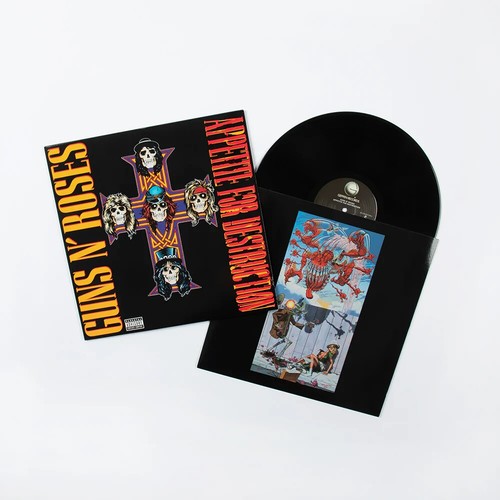 Guns roses appetite - lp, n'