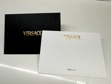Versace 4"x6" nero/oro