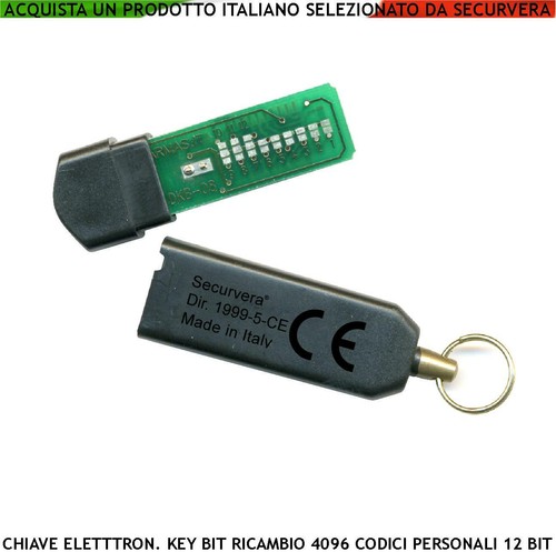 Chiave elettronica keybit 12 - elettronica, a