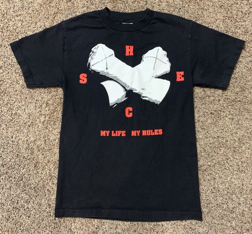Shirt nera punk wwe - nera, x