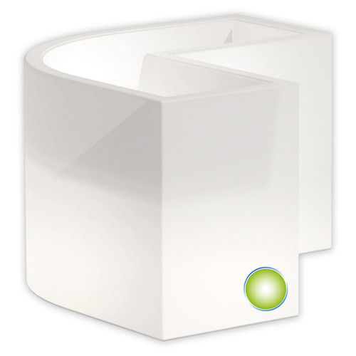 Vaso luminoso angolare - vaso,