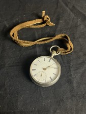 Orologio da tasca vintage svizzero Billodes Zenith argento .800 15 rubini antico 1889 Expo