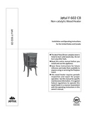 Jotul F 602 CB Non Catalytic