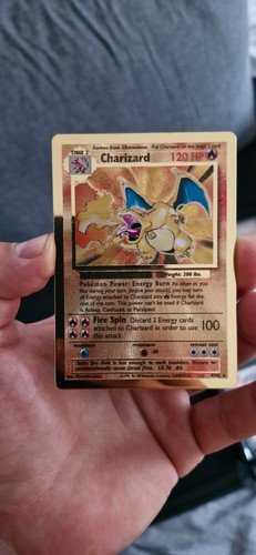 Metal charizard celebrations