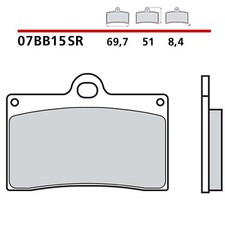 BREMBO KIT PASTIGLIE FRENO