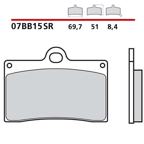 Brembo kit pastiglie - brembo, freno