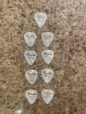 Lotto 9 plettri per chitarra