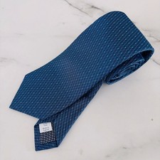 Cravatta Eton uomo blu navy