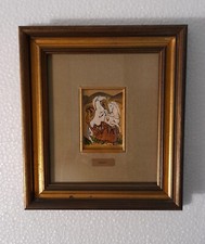 Quadro su lamina in oro 985