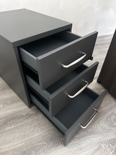 MOBILI PER UFFICIO BLU CONDIZIONE BUONA A 3 CASSETTI