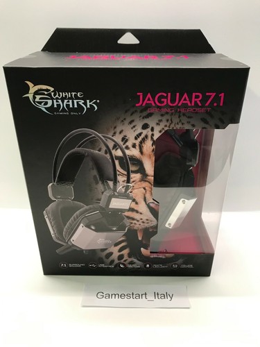 Cuffie jaguar white shark - 7.1,