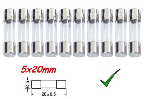 Fusibile rapido 50ma - fusibile,