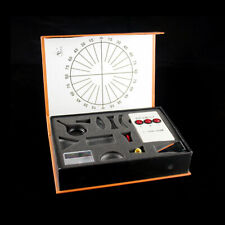 Set Ottica Lente Convessa Prisma Triangolare Scienza Fisica Scatola Esperimento Ottico