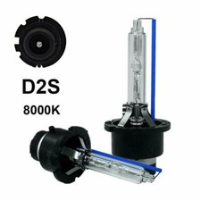 2x 8000K Ice Blue D2S D2R D2C