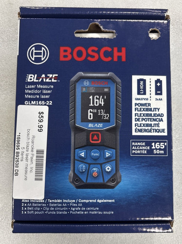 Bosch glm165 blaze 165 - glm165-22,