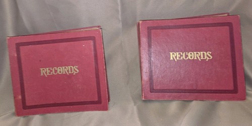 Vintage record index - vintage,