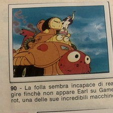 FIGURINA N.90 DALTANIOUS  ALBUM PANINI 1981 ORIGINALE OTTIMA DA RECUPERO