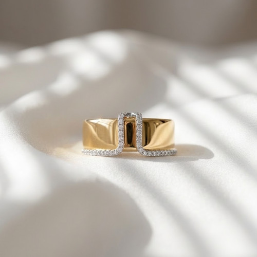 Anello moissanite oura - moissanite,