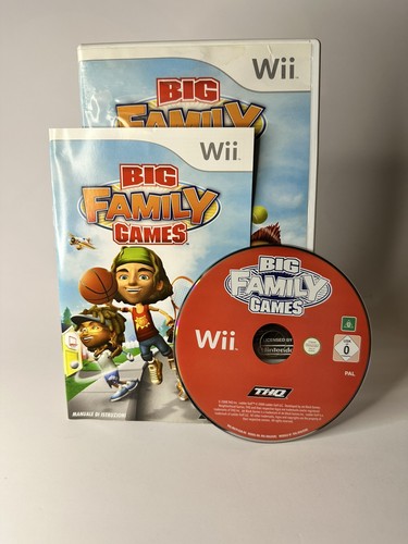 Nintendo wii big family games - nintendo,