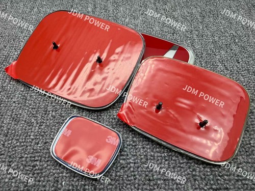 Genuine red style front - genuine, rear