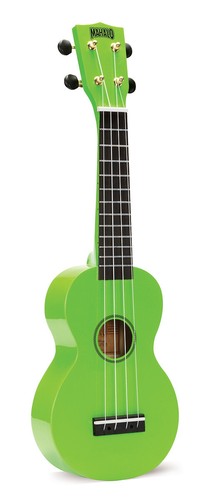 Ukulele soprano mahalo green - ukulele, green+