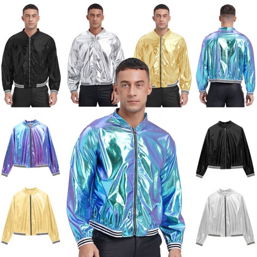 Giacca uomo metallizzata