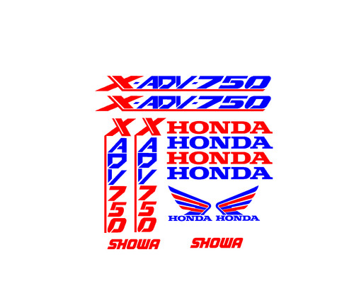 Adesivi moto kit - 12,