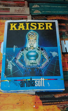 Kaiser (Ariola 1986) ATARI XL XE (disco, manuale, scatola) funziona 8 bit classico CIB