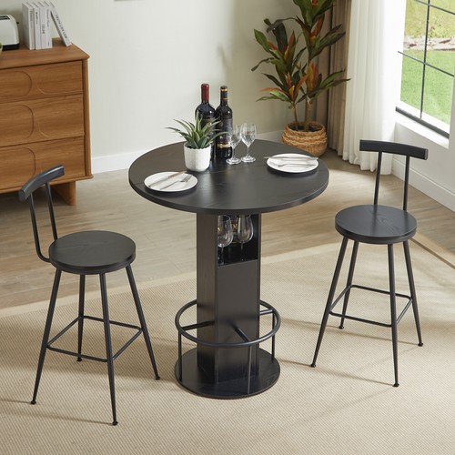 Set tavolo bar legno - tavolo, 3