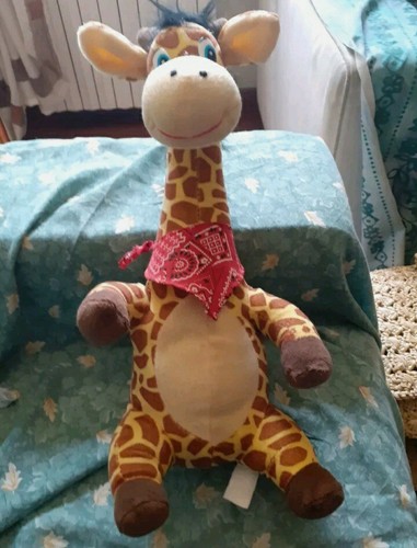 Peluche giraffa con bandana - con,