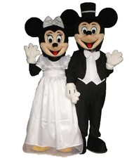 Mascotte topolino minnie sposi - mascotte,