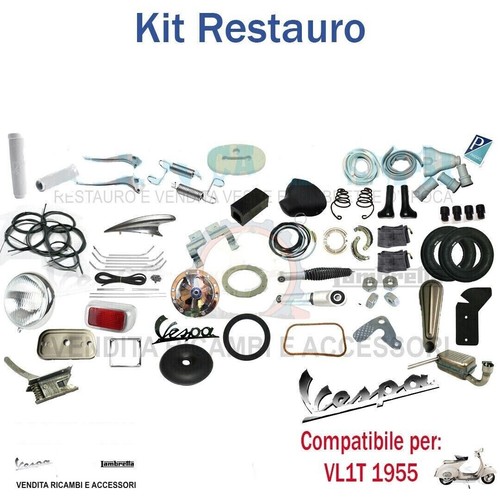 Kit completo restauro vespa - restauro,