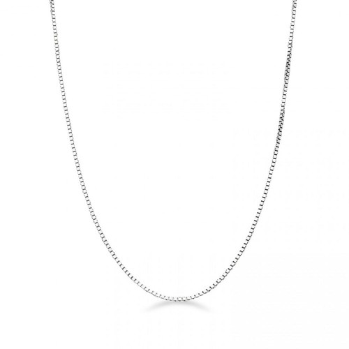 Collana oro bianco 2 g - bianco,
